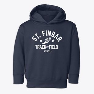 Saint Finbar Elementary School Track and Field Toddler Hoodie
