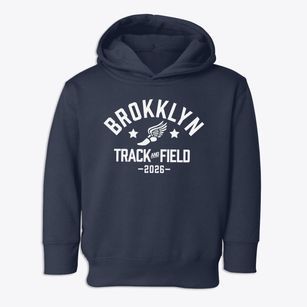 Brooklyn New School Track and Field Toddler Hoodie