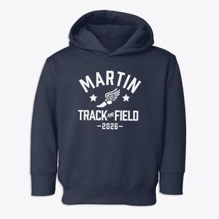 Martin Middle School Track and Field Toddler Hoodie