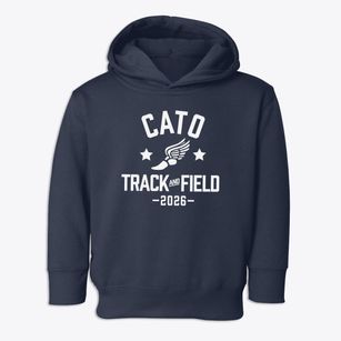 Cato Middle College High School Track and Field Toddler Hoodie