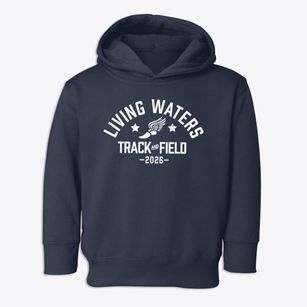 Living Waters High School Track and Field Toddler Hoodie
