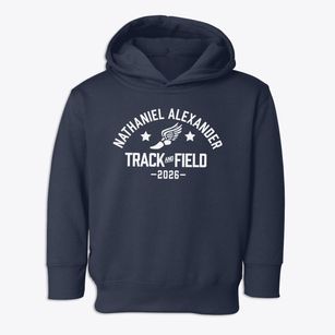Nathaniel Alexander Elementary School Track and Field Toddler Hoodie