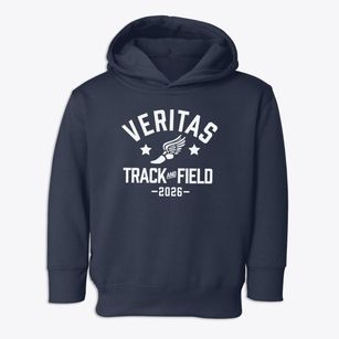 Veritas Christian Academy Track and Field Toddler Hoodie
