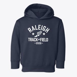 Raleigh Christian Academy Track and Field Toddler Hoodie