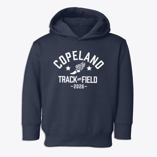 Copeland Elementary School Track and Field Toddler Hoodie