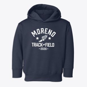 Moreno High School Track and Field Toddler Hoodie
