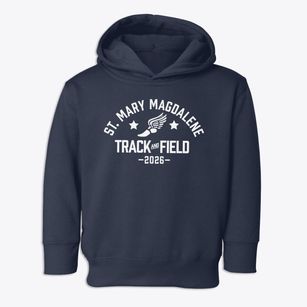 Saint Mary Magdalene School Track and Field Toddler Hoodie