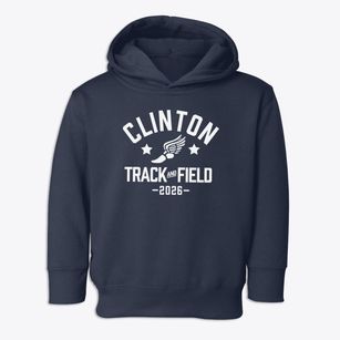 Clinton Elementary School Track and Field Toddler Hoodie
