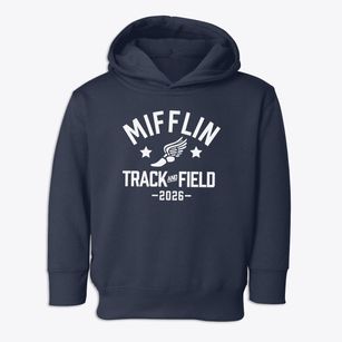 Mifflin Elementary School Track and Field Toddler Hoodie
