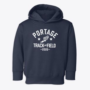 Portage Elementary School Track and Field Toddler Hoodie