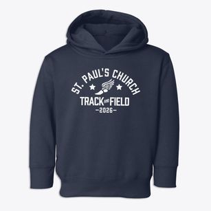 St Paul's Church Track and Field Toddler Hoodie