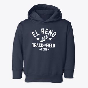 El Reno Volcational Technical School Track and Field Toddler Hoodie