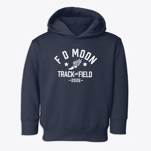 F D Moon Academy Track and Field Toddler Hoodie