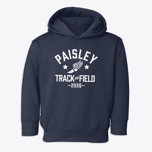 Paisley School Track and Field Toddler Hoodie