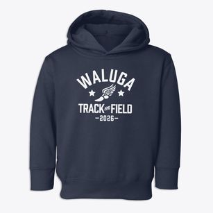 Waluga Junior High School Track and Field Toddler Hoodie