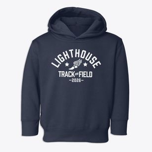 Lighthouse Christian Academy Track and Field Toddler Hoodie