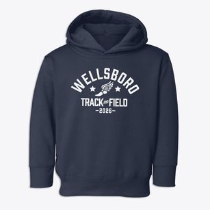 Wellsboro High School Track and Field Toddler Hoodie