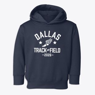 Dallas Elementary School Track and Field Toddler Hoodie