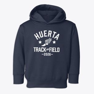 Huerta Elementary School Track and Field Toddler Hoodie