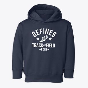 Defines Elementary School Track and Field Toddler Hoodie
