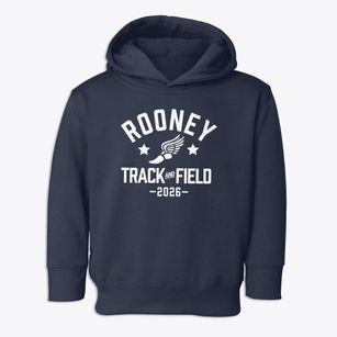 Rooney Middle School Track and Field Toddler Hoodie