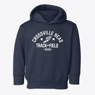 Crossville Head Start Center Track and Field Toddler Hoodie