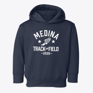 Medina Elementary School Track and Field Toddler Hoodie