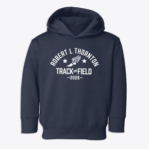Robert L Thornton Elementary School Track and Field Toddler Hoodie