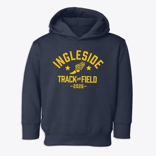 Ingleside High School Track and Field Toddler Hoodie