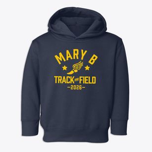Mary B Eyre Children's Elementary School Track and Field Toddler Hoodie
