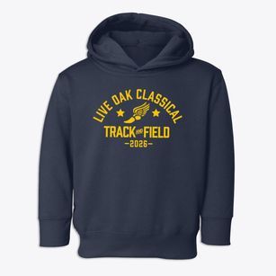 Live Oak Classical School Track and Field Toddler Hoodie