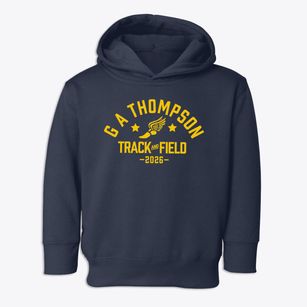 G A Thompson Intermediate School Track and Field Toddler Hoodie