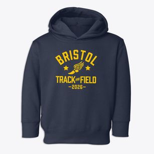 Bristol Elementary School Track and Field Toddler Hoodie