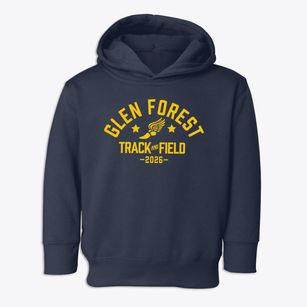 Glen Forest School Track and Field Toddler Hoodie