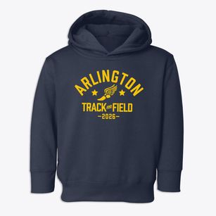 Arlington Christian School Track and Field Toddler Hoodie