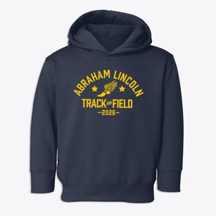 Abraham Lincoln Elementary School Track and Field Toddler Hoodie