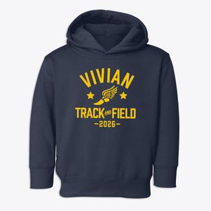Vivian Elementary School Track and Field Toddler Hoodie