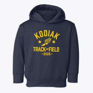 Kodiak Middle School Track and Field Toddler Hoodie