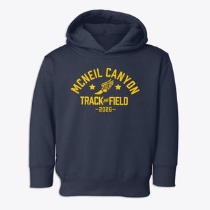 Mcneil Canyon Elementary School Track and Field Toddler Hoodie