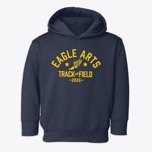 Eagle Arts Academy Track and Field Toddler Hoodie
