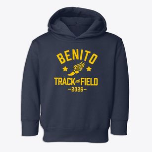 Benito Middle School Track and Field Toddler Hoodie