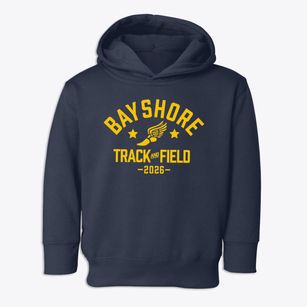 Bayshore Elementary School Track and Field Toddler Hoodie