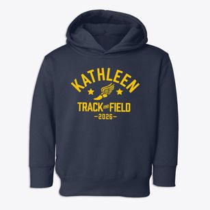 Kathleen Middle School Track and Field Toddler Hoodie