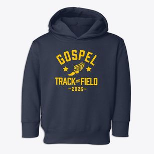 Gospel Baptist Christian School Track and Field Toddler Hoodie