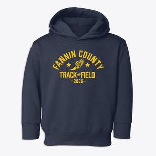 Fannin County High School Track and Field Toddler Hoodie