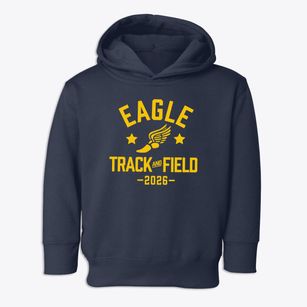 Eagle Elementary School Track and Field Toddler Hoodie