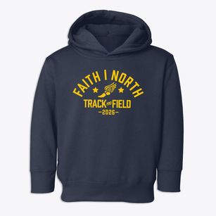 Faith I North School Track and Field Toddler Hoodie