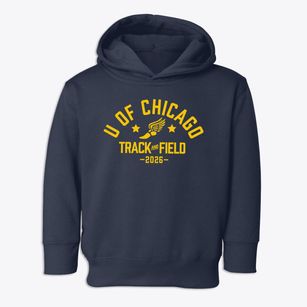Univ Of Chicago Lab School Track and Field Toddler Hoodie