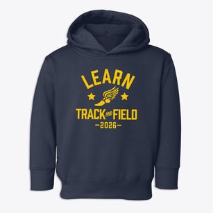 Learn Charter School Track and Field Toddler Hoodie