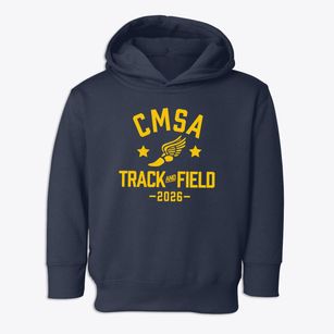 Chicago Math And Science Academy Track and Field Toddler Hoodie